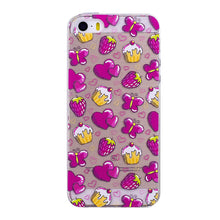 Load image into Gallery viewer, Strawberry and Cake Pattern Soft Protector Shell