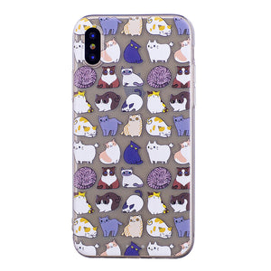 Kittens Pattern Soft Protector Shell