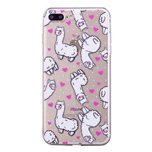 Load image into Gallery viewer, Doughnut and Alpaca Pattern Soft Protector Shell