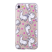 Load image into Gallery viewer, Doughnut and Alpaca Pattern Soft Protector Shell