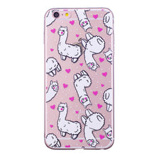 Load image into Gallery viewer, Doughnut and Alpaca Pattern Soft Protector Shell