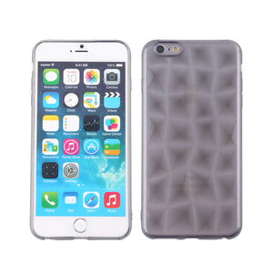 Scratch-resistant Diamond Pattern Soft TPU Phone Case